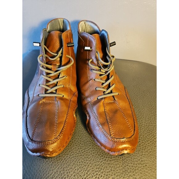 DBeck Explorer Waterproof Shoes Mens 8.5 Leather Camping Hiking Driving - Picture 2 of 10